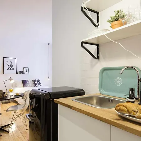 Urban Design Estudio Com Ac Baixa Chiado Апартаменти *