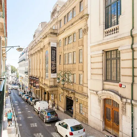 아파트 Urban-modern Baixa Chiado Ar Condicionado