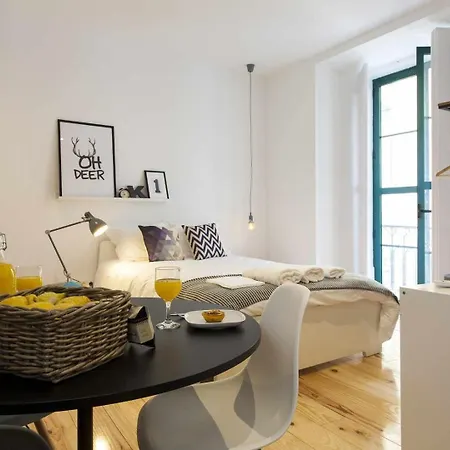 Apartamento Urban Design Estudio Com Ac Baixa Chiado Lisboa